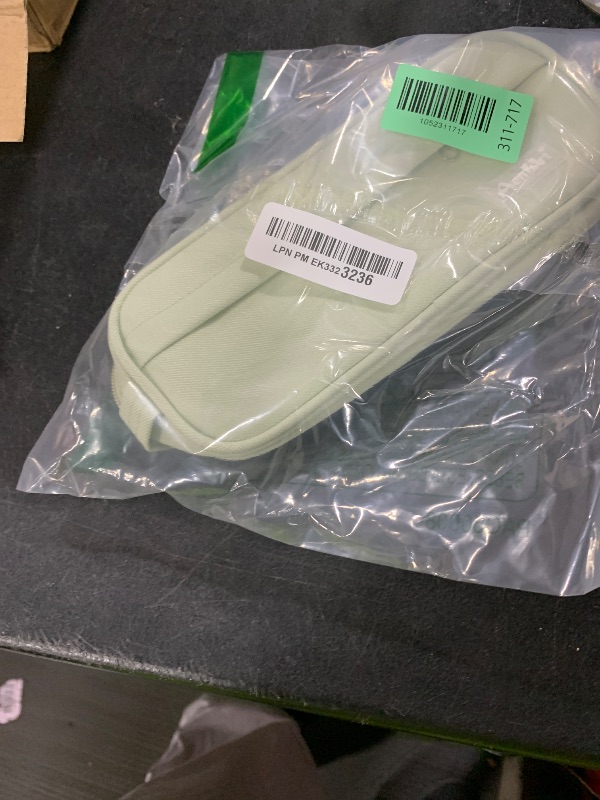 Photo 1 of Aen Art Pencil Case, Large Capacity Pencil Pouch, Zipper Pencil Box with Easy Grip Handle & Loop for School Teen Girl Boy Men Women (Green)