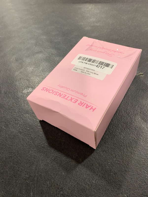 Photo 1 of 24 Inch Ponytail Extension, Clip on Ponytails for Women, Long Curly Wavy Ponytail Extensions for Women, Synthetic Layered Pony Tails Hair Extensions (Color: Medium Brown Mixed Honey Blonde)