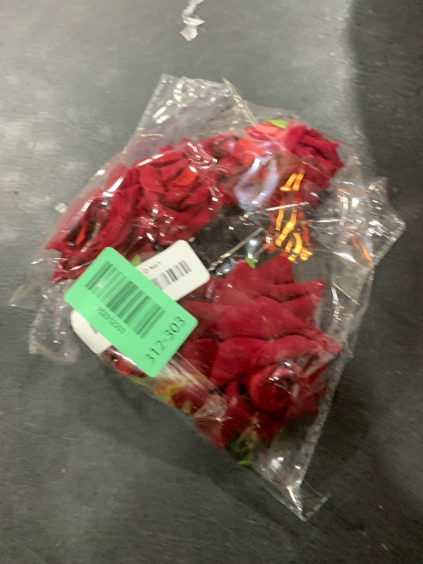 Photo 1 of 4 Pieces Rose Flower Hair Clip Big Rose Brooch Floral Clips Mexican Flower Hair Accessories for Woman Flamenco Dancer Bridal Party Wedding