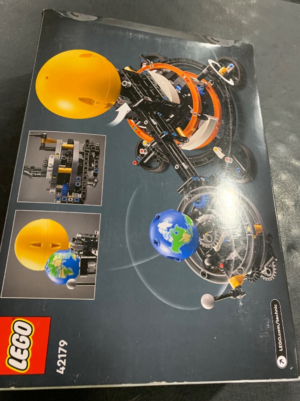 Photo 1 of LEGO Technic Planet Earth and Moon in Orbit Building Set, Outer Space Birthday Gift for 10 Year Olds, Solar System Space Toy for Imaginative, Independent Play, Space Room Décor for Boys & Girls, 42179