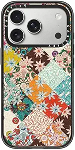 Photo 1 of CASETiFY Impact iPhone 17 Pro Case [Slim/Compatible with Magsafe / 8.2 ft. 4X Military Grade Drop Protection] - SARILMAK Patchwork - Clear Black