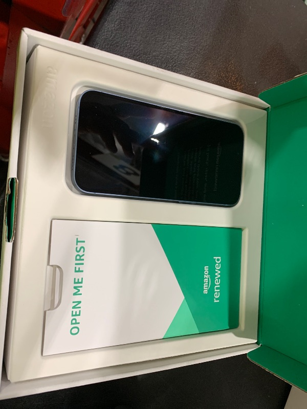 Photo 1 of Apple iPhone 14, 128GB, Blue - Unlocked (Renewed Premium)