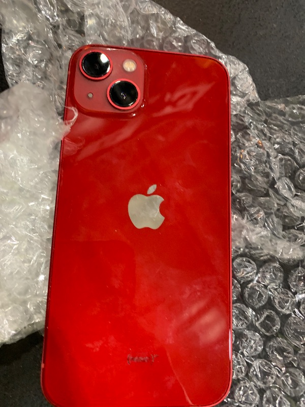 Photo 1 of Apple iPhone 13, 256GB, (PRODUCT)RED - Unlocked (Renewed)