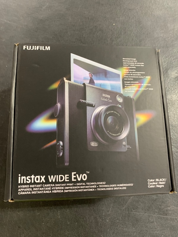 Photo 1 of Fujifilm INSTAX Wide Evo Instant Film Camera