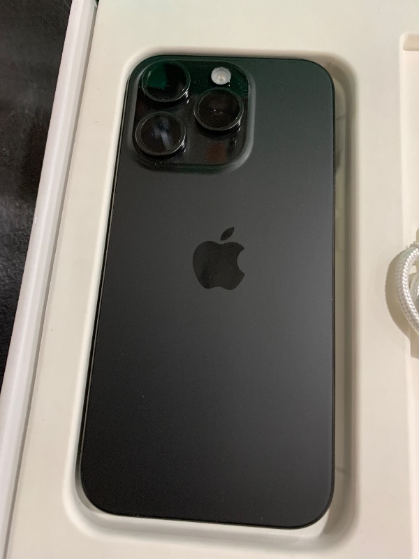 Photo 1 of Apple iPhone 15 Pro, 128GB, Black Titanium - Unlocked (Renewed Premium)