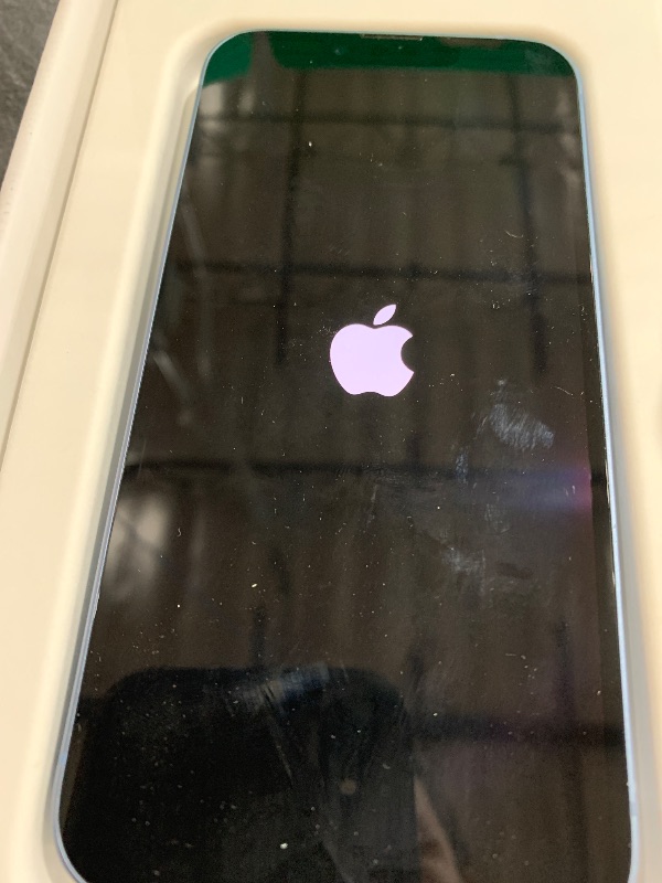 Photo 1 of Apple iPhone 14, 128GB, Blue - Unlocked (Renewed Premium)