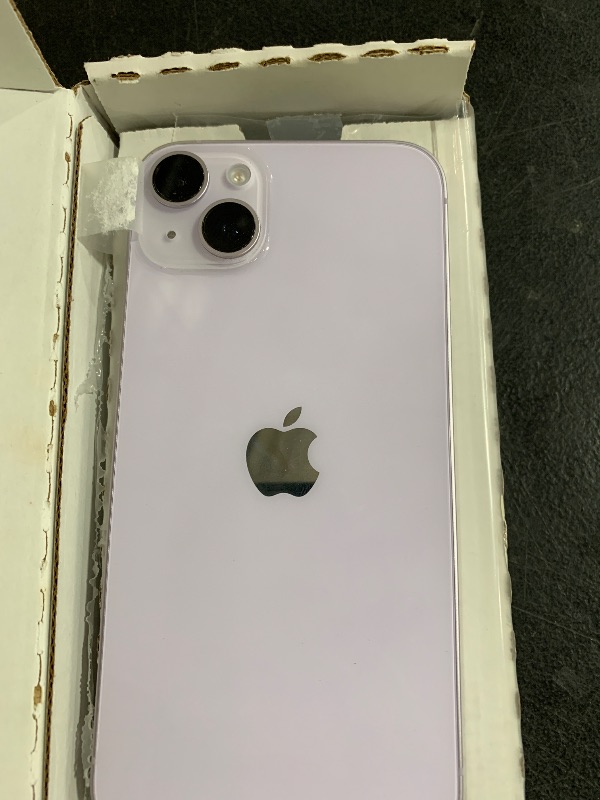 Photo 1 of Apple iPhone 14 Plus, 128GB, Purple - Unlocked (Renewed)
