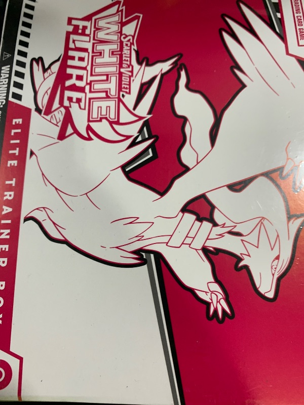 Photo 1 of Pokemon TCG Scarlet & Violet 10.5 White Flare Elite Trainer Box