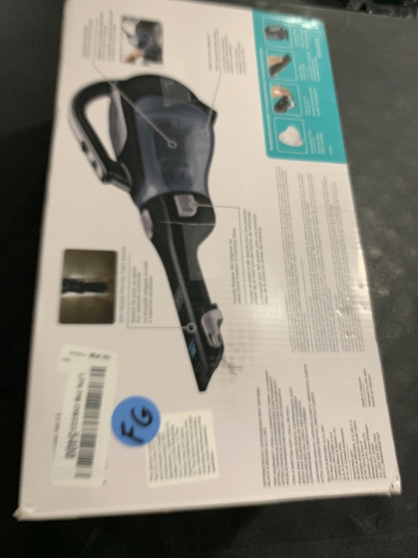 Photo 1 of BLACK+DECKER dustbuster 20V Cordless Handheld Vacuum, Pet Hair Vacuum for Home and Car, Powerful Suction (BDH2000L)