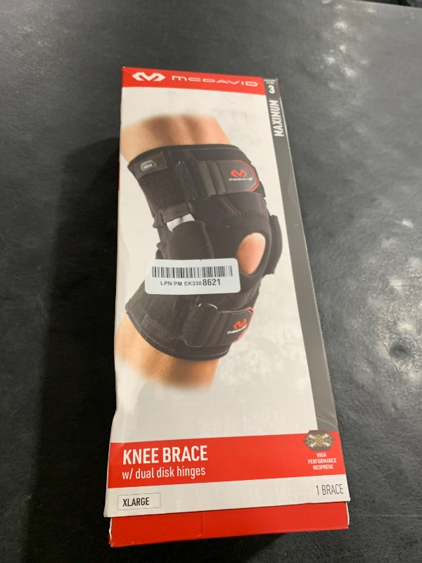 Photo 1 of Mcdavid - 429X - Meniscus and Ligament Knee Brace - Unisex adult - Knee supports - Prevents injury and relieves pain - Secure fit - Crossfit knee braces - (429X)