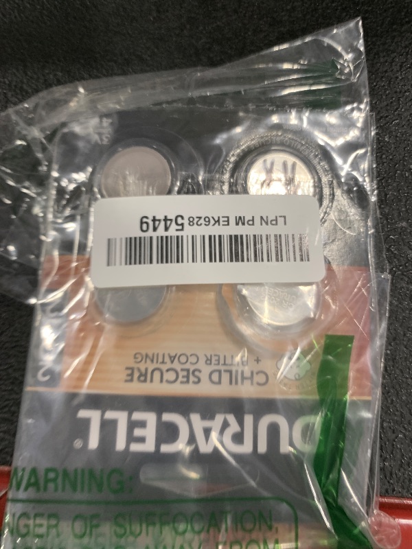 Photo 1 of Duracell 2032 Lithium Battery. 4 Count Pack. Child Safety Features. Compatible with Apple AirTag, Key Fob, and other devices. CR2032 3V Cell. 2032 Battery, Lithium Coin