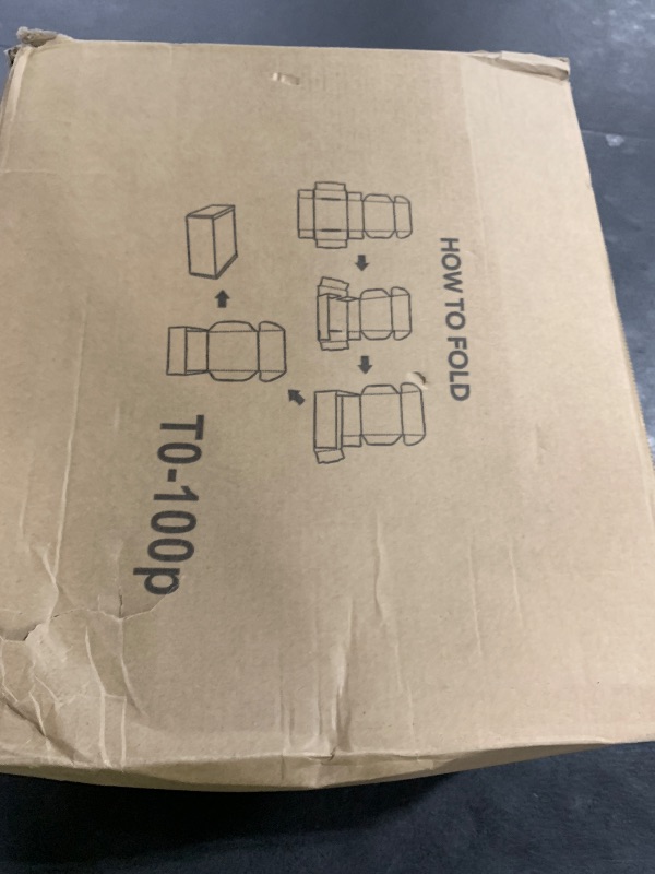 Photo 1 of Lmuze 4x4x2 inches Small Shipping Boxes Set of 100 - Brown Mailer Corrugated Cardboard Boxes for Shipping Packaging Mailing Products