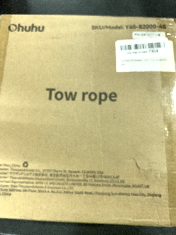 Photo 1 of Tow Straps with Shackles, Ohuhu Heavy Duty 3" x 20ft Recovery Strap Kit with Hooks, 31,944 lbs Break Strength, Triple Reinforced Loop & Protective Sleeves, 3/4" D-Ring Shackles for Truck Jeep SUV ATV