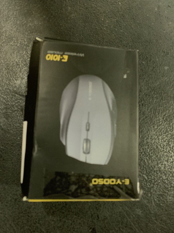 Photo 1 of E-YOOSO Wireless Mouse for Laptop, Portable Optical Computer Mouse, 6 Buttons, Cordless 2.4GHz with USB Receiver, 5-Level 4800 DPI, 18 Months Battery Life for PC Chromebook Windows Mac