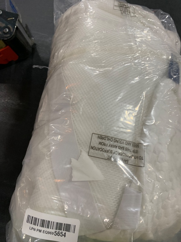 Photo 1 of Twin XL Mattress Topper Cover 3-4 Inch, Removable Viscose Made From Bamboo Zippered Cover for Latex Topper, Extra Long Protector With Straps