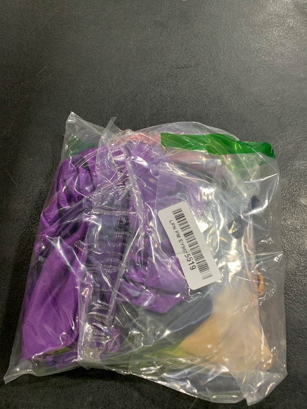 Photo 1 of 4PCS Silk Bonnet for Sleeping,Hair Wrap Satin Bonnets Shower Cap for Black Women Men, Elastic Wide Band Hair Bonnet Cap for Sleeping Curly Hair(Black & Wine Red & Purple & Brown)