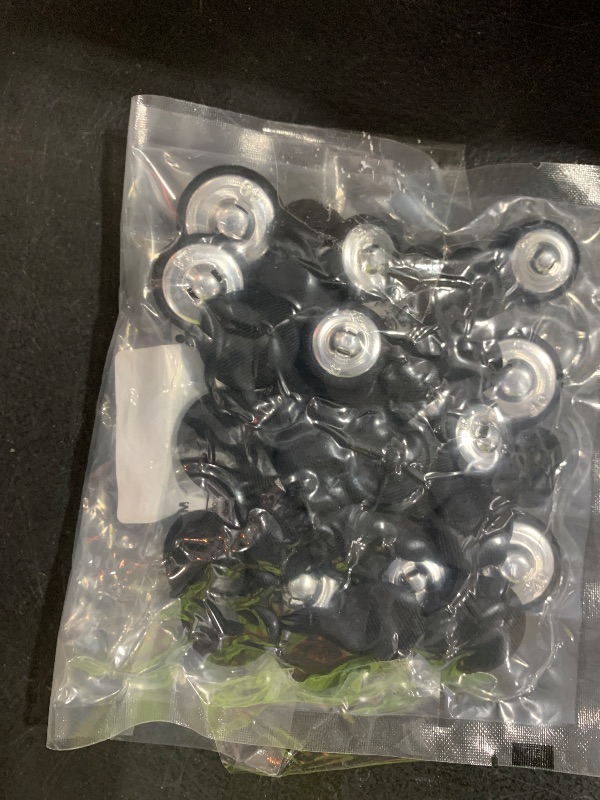 Photo 1 of GEEHUA 40 Pcs Black Buttons, Fabric Cloth Covered with Metal Shank Round Button Tuxedo Suit Vintage Black Coat Sewing Buckle Jacket Coat Blouse Jeans Dress Bridal Gowns Buttons(20mm, 23mm, 25mm)
