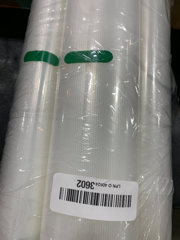 Photo 1 of Bonsenkitchen Vacuum Sealer Rolls Bags, 6 Pack 3 Rolls 11" x 20' + 3 Rolls 8" x 20' Commercial Grade BPA Free Bag Rolls, Durable Customized Size Food Vac Bags for Storage and Sous Vide Cooking VB3211