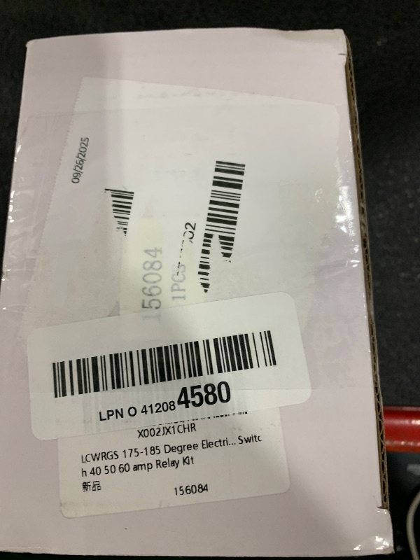 Photo 1 of 175-185 Degree Electric Fan Wiring Kit Cooling Fan Thermostat Kit Temp Sensor Temperature Switch 40 50 60 amp Relay Kit