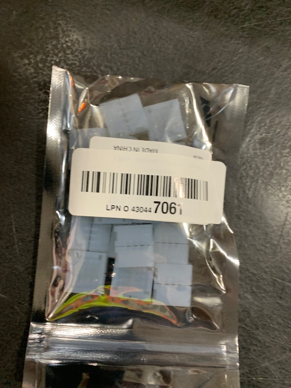 Photo 1 of Pmxary 20Pcs 4 Pin LED Strip Connectors for 10mm Wide RGB LED Strip Lights, Solderless Unwired LED Light Connectors, Easily Extend or Splice SMD 5050 Multicolor Strips