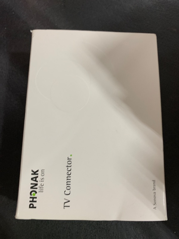 Photo 1 of Phonak TV Connector for Hearing Aids – Wireless Bluetooth Audio Streaming Device for Clear TV Sound, Compatible with Phonak Marvel, Paradise, Lumity, Life, Infinio & Unitron Hearing Aids