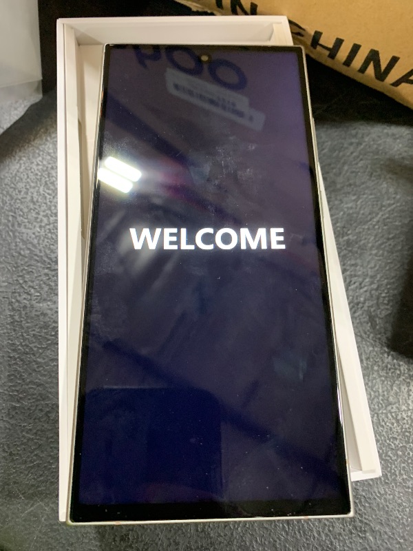 Photo 1 of QPWOEIB C24 Ultra 5G Unlocked Cell Phone, 16+512GB Smartphone, Android 14.0, 48+108MP Zoom Camera, Build in Pen,Long Battery Life 6800mAh, Dual SIM, 6.8“ HD Screen,Face ID/Fingerprint Lock/GPS (Gray)