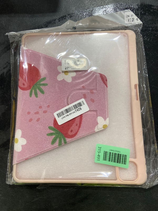Photo 1 of ZoneFoker for iPad Pro 12.9 Case 6th/5th/4th/3rd Generation 2022/2021/2020/2018, 12.9 Inch iPad Pro Case Cover with Pencil Holder, Pink Glitter