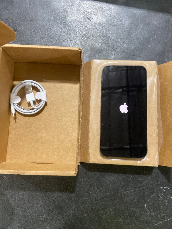 Photo 1 of Apple iPhone 12, 64GB, black - Unlocked (Renewed)