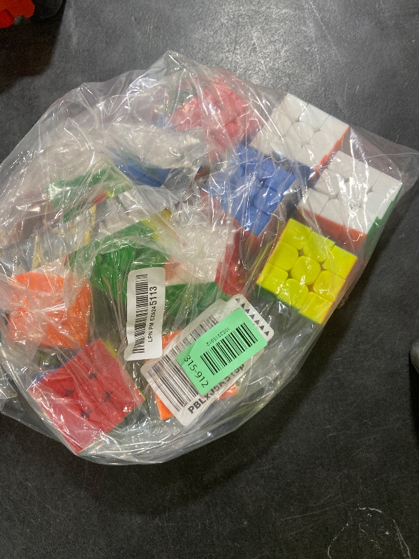 Photo 1 of HELLOCUBE 12 Pack Speed Cube Set,Magic Cube for Party Favors 3x3x3 Stickerless Magic Cube