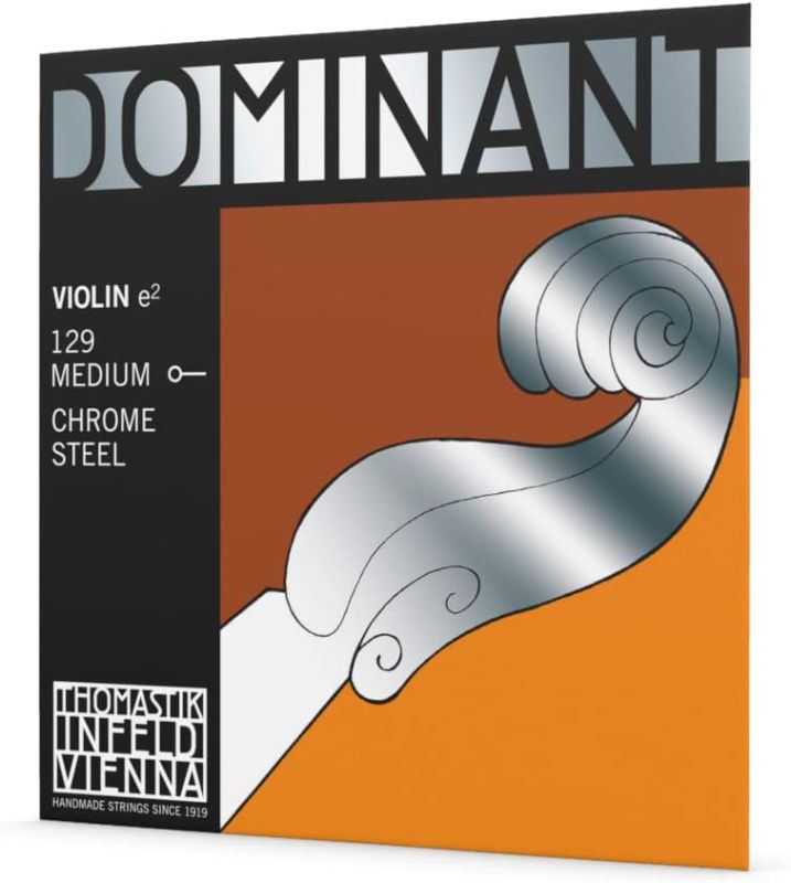 Photo 1 of Thomastik-Infeld 129 Dominant Violin Chrome Steel, Medium Gauge, 4/4 Scale