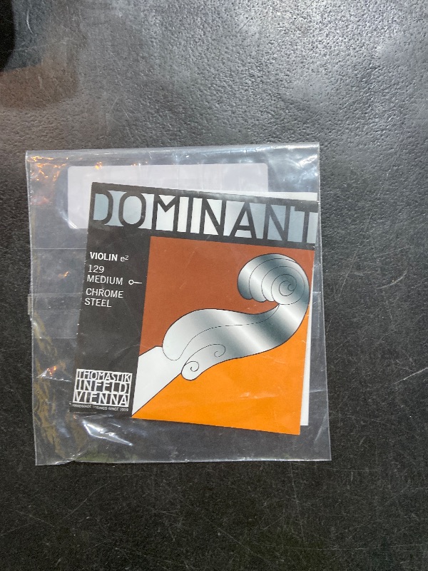 Photo 1 of Thomastik-Infeld 129 Dominant Violin Chrome Steel, Medium Gauge, 4/4 Scale