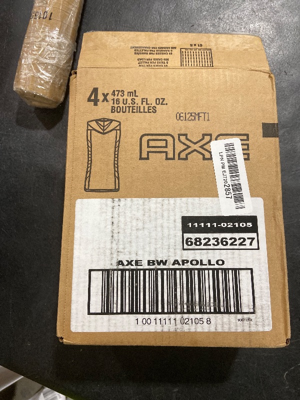 Photo 1 of AXE Body Wash Phoenix 4 Count 12h Refreshing Scent Crushed Mint & Rosemary Men's Body Wash with 100% Plant-Based Moisturizers 16 oz