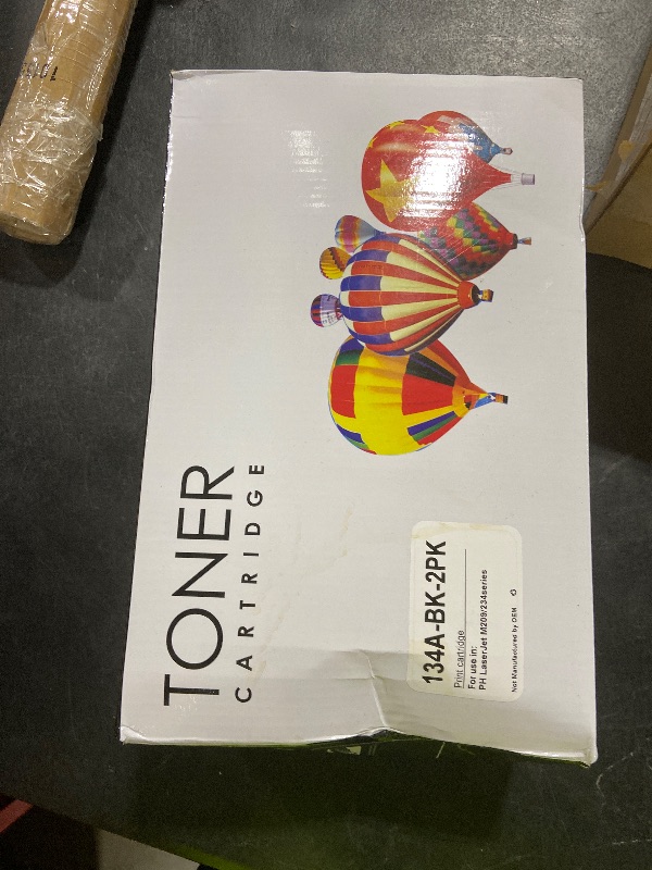 Photo 1 of 134A Black Toner Cartridge with Chip Compatible for HP 134A 134X W1340A Toner Cartridge to Work with Laserjet M209dw 232dw 232dwc 233sdn 233dw 234dw 234sdw 236dw 236sdw Series Printer, 2-Pack