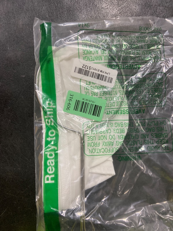 Photo 1 of WMKGG Ultra Fine Mesh Strainer Bags, Reusable Mesh Filter Bags with Stainless Steel Handle Frame for Filter NutMilk, Coffee, Milk, Butter, Juices and Fresh Cheese (Small Size)(5.6"Wx9.8"D)