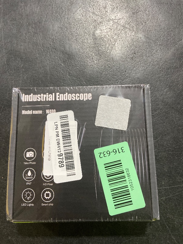 Photo 1 of Endoscope Camera with Light,1920P HD Borescope Tools with 8 Adjustable LED Lights, Endoscope with Semi-Rigid Snake Camera, Inspection Borescope for iOS and Android-16.4ft Single Lens