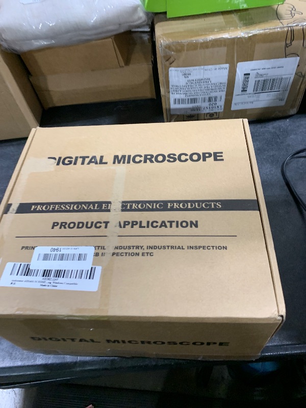 Photo 1 of Andonstar AD246S-M HDMI Digital Microscope 2000x for Adults, 3 Lens 2160P UHD Video Record, 7 Inch LCD Soldering Microscope for Electronics Repair, Error Coins, Pro Boom Arm Stand, Windows Compatible