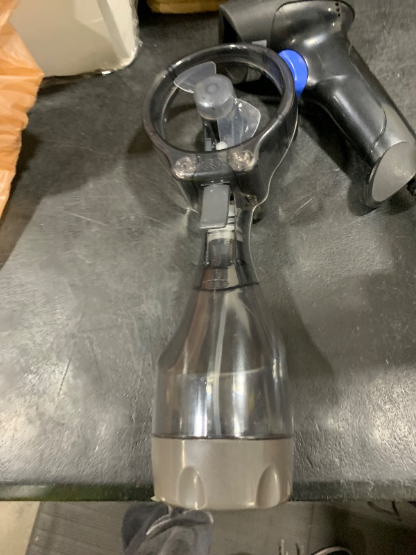Photo 1 of O2COOL Deluxe Handheld Battery Powered Water Misting Fan (Grey)