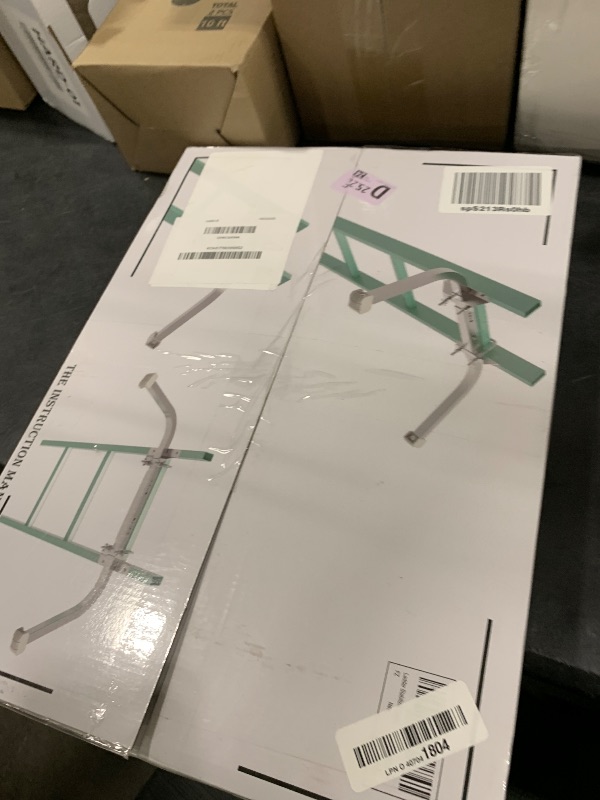 Photo 1 of Ladder Stabilizer,Heavy Duty Aluminum Extended Ladder Accessory for Roof Gutter Cleaning Tools,Ladder Stand-Off Wing Span/Wall Ladder Hooks with Non-Slip Rubber Bottom pad.(Patent)