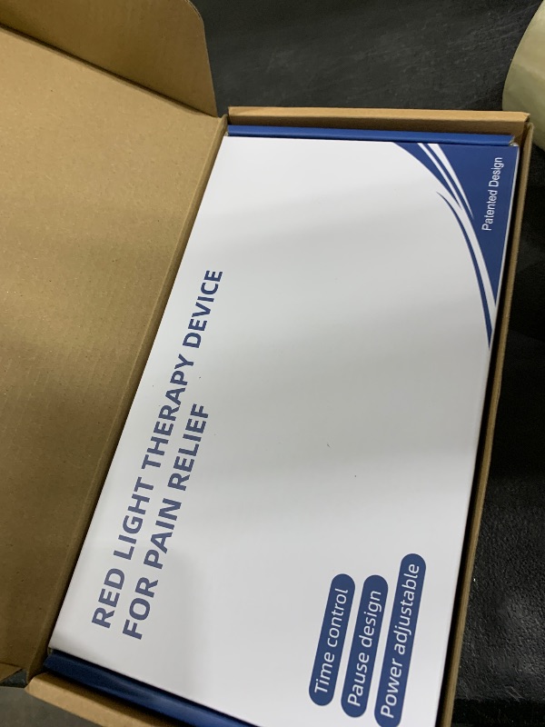 Photo 1 of Anyork Red Light Therapy Device for Body, Near Infrared Light for Joint Muscle PainReIief with LED Display (3 x 808nm +14 x 650nm)