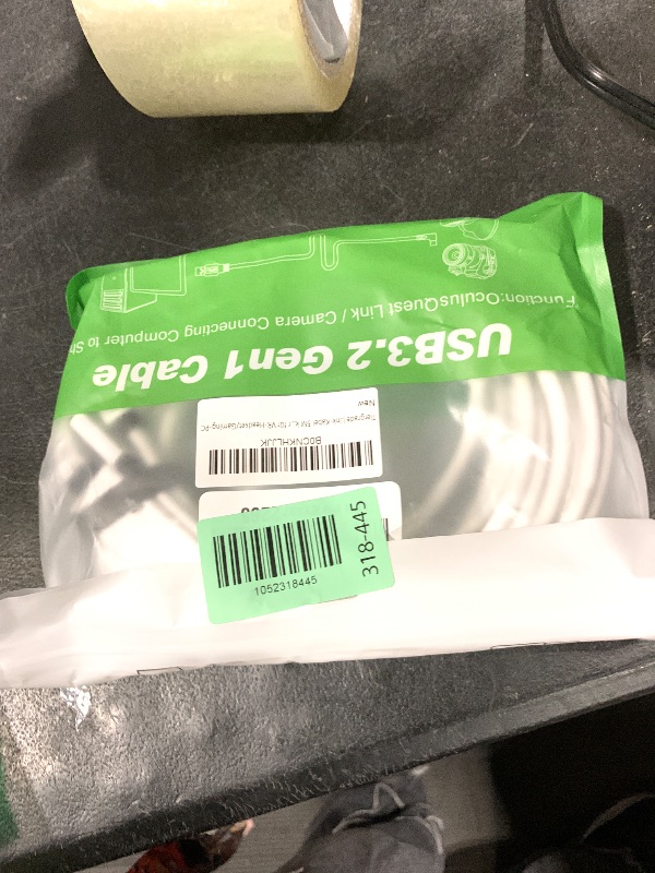 Photo 1 of Tiergrade Link Cable 16FT Compatible with Meta Quest 3/2/Pro, Separate USB-C Charging Cable for Power Supply, USB 3.0 to Type-C for VR Headset/Gaming PC