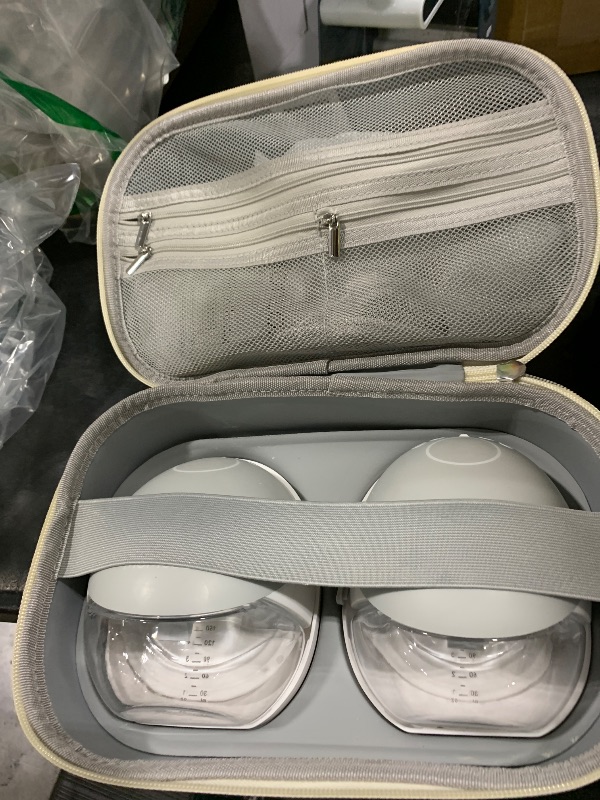 Photo 1 of Momcozy Breast Pump Hands Free Upgraded Mobile Flow | M9, App Discreet Control with Personalized Multi-Modes & 15 Levels, Wearable Breast Pump 24mm, 2 Pack Gray