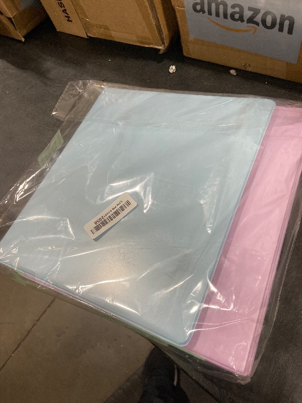 Photo 1 of 1'' 3-Ring-Binder with Pockets, 200 Sheets Capacity, 1 inch Binders fits 11" x 8.5" US Letter Size, Assorted 4 Pastel Colors - Ideal for School, Office, and Home Use (1 inch)