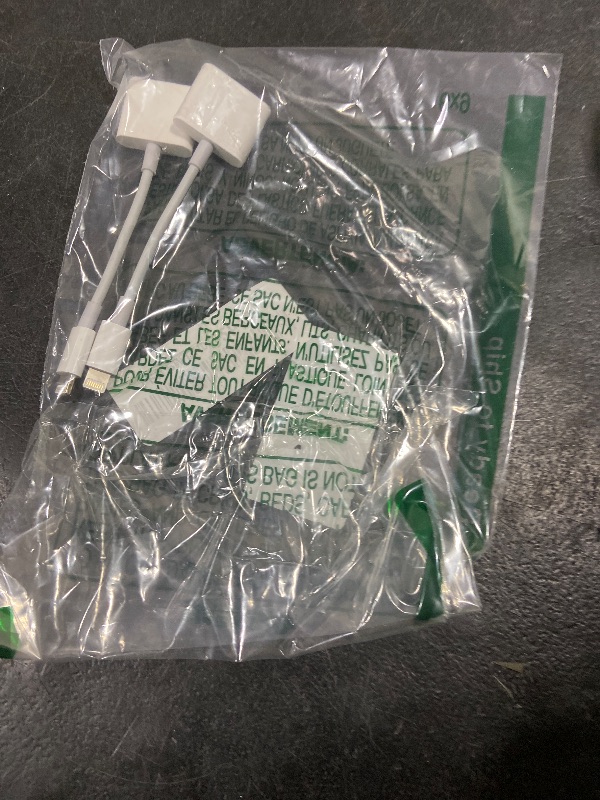 Photo 1 of [Apple MFi Certified] 2-in-1 Charging & Audio Adapter for iPhone, Lightning to 3.5mm Headphone Jack Dongle Splitter, Supports Hi-Res Lossless Sound, Compatible with iPhone 14/13/12/11/XS/XR/8/7 2Pack