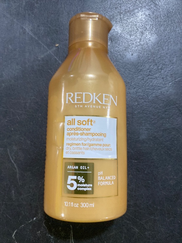 Photo 1 of Redken All Soft Conditioner | For Dry, Brittle Hair | Moisturizes & Provides Intense Softness | With Argan Oil | 10.1 Fl Oz