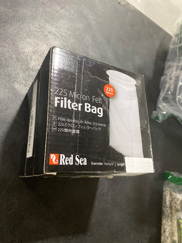 Photo 1 of Red Sea 225 Micron Felt Filter Bags - 4 Inch, Pack of 3 (3 Items)