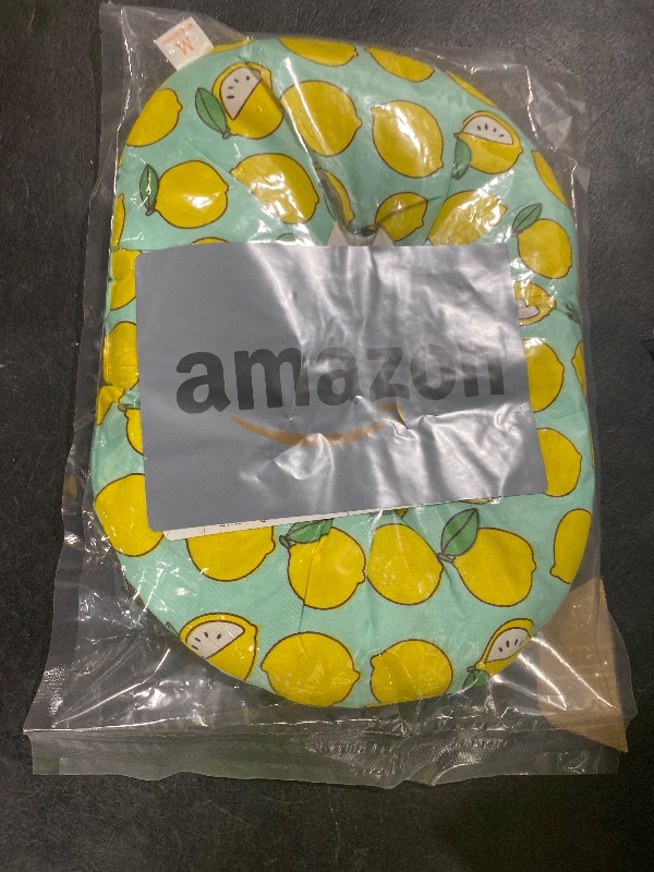 Photo 1 of Seyezo Cat Cone Collar Soft, Adjustable Cat Recovery Collars Kitten Cones to Stop Licking, Cute Donut E Collar After Surgery, Soft Cone Elizabethan Collar for Kittens (Green Lemon, Medium)