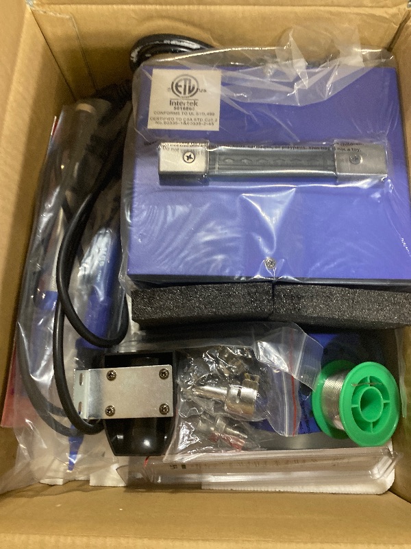 Photo 1 of YIHUA 862BD+ SMD ESD Safe 2 in 1 Soldering Iron Hot Air Rework Station °F /°C with Multiple Functions