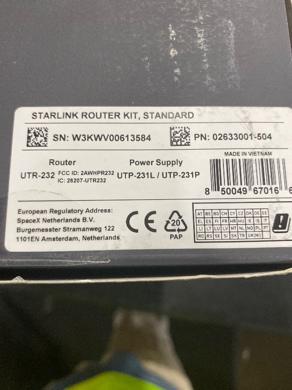 Photo 1 of Generic Starlink Router 3rd Gen WiFi 6, Your All-in-One Repeater and Mesh Solution for Every Starlink Hardware Model!
