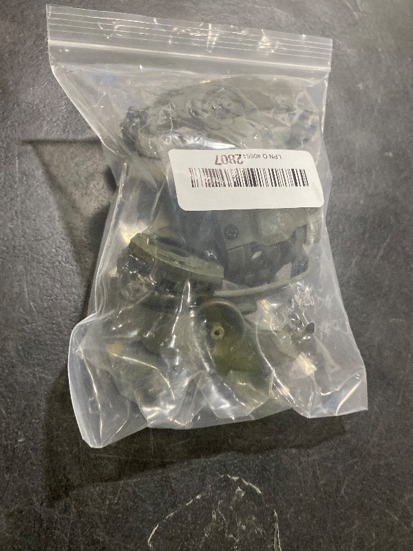 Photo 1 of HEARFALCOM Tactical Helmet ARC Rail Adapter Accessories Compatible with Walker's Earmuffs (Walkers Razor,Walkers Razor Digital) (Green)