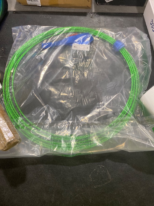 Photo 1 of Fish Tape Wire Puller Through Wall Wire Threader Fish plus Fish Cable Fastener with Steel rope 32FT(10M)